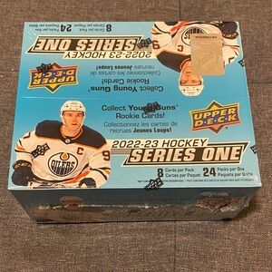 *New* 2022-23 Upper Deck Series 1 NHL Hockey Trading Cards Hobby Box Young Guns